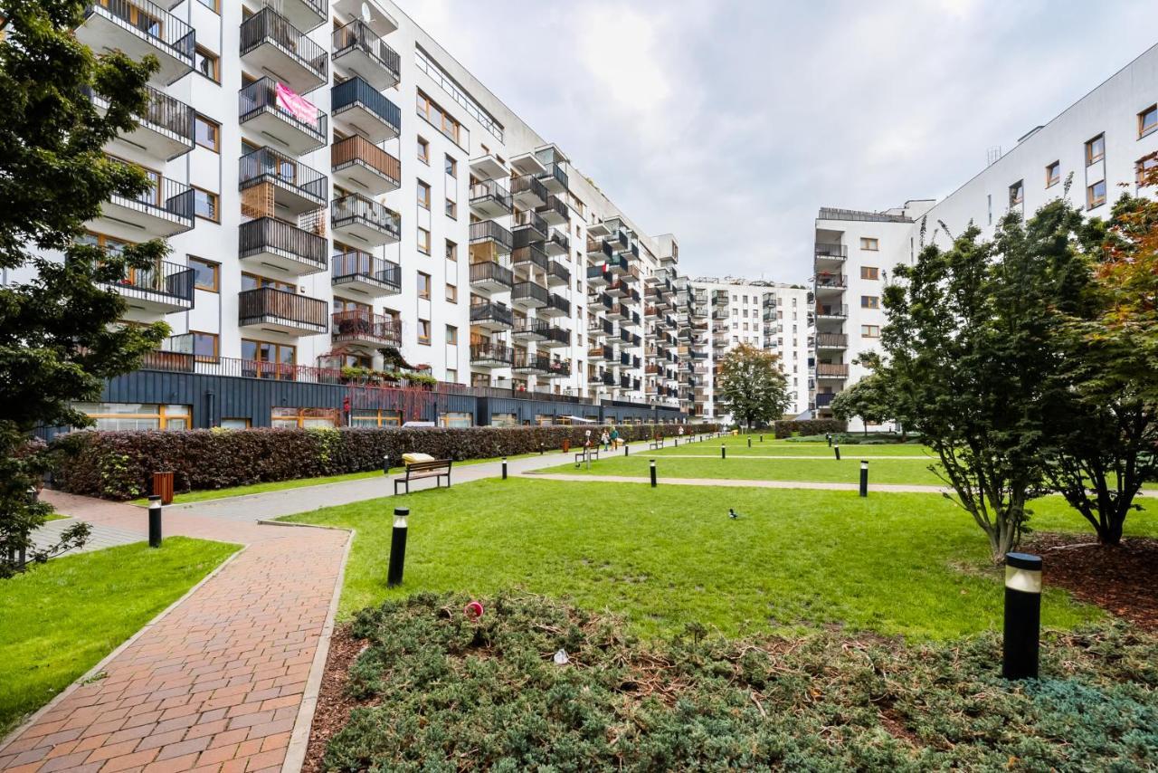 Wola Sunset Apartment Free Parking Βαρσοβία Εξωτερικό φωτογραφία